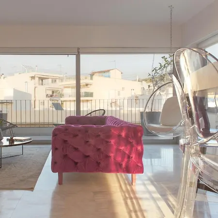 Luxury Near Acropolis-living Stone Gold Atene