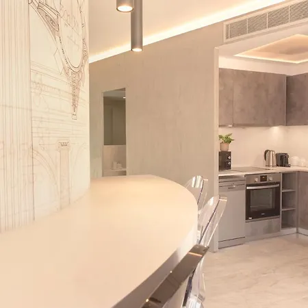 Luxury Near Acropolis-living Stone Gold *