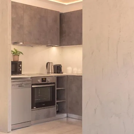 Luxury Near Acropolis-living Stone Gold Apartment *