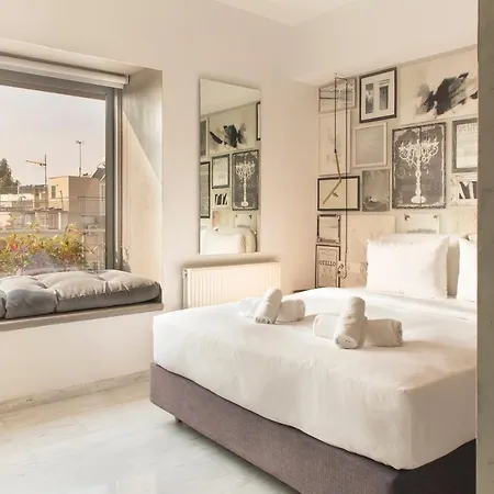 Apartment Luxury Near Acropolis-living Stone Gold